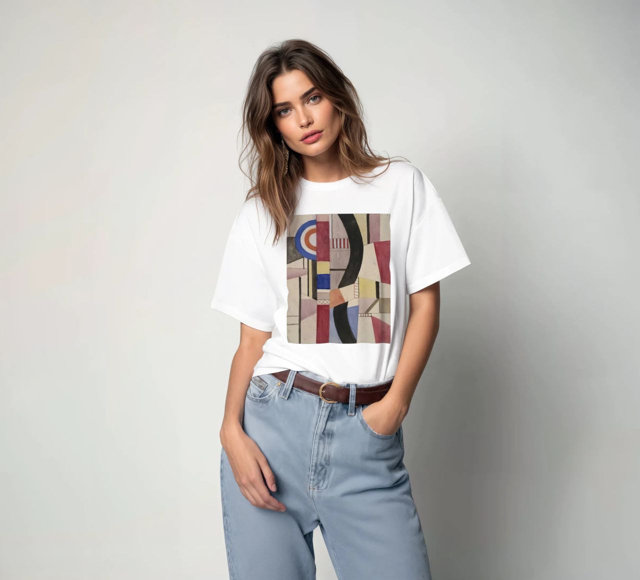 Fernand Léger: Study for The Disk, Cubist Abstract Masterpie t-shirt by NorwesClub