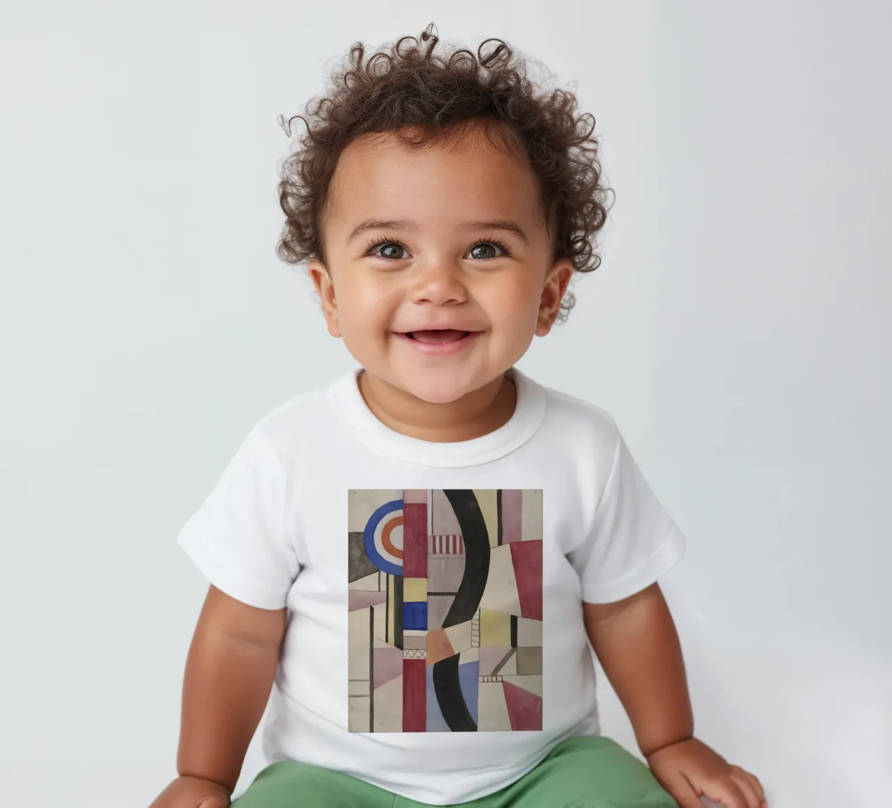 Fernand Léger: Study for The Disk, Cubist Abstract Masterpie baby t-shirt by NorwesClub
