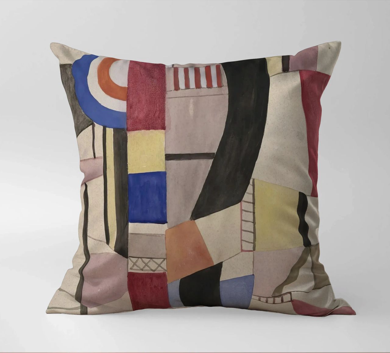 Fernand Léger: Studio per il disco, capolavoro astratto cubista cuscino da NorwesClub
