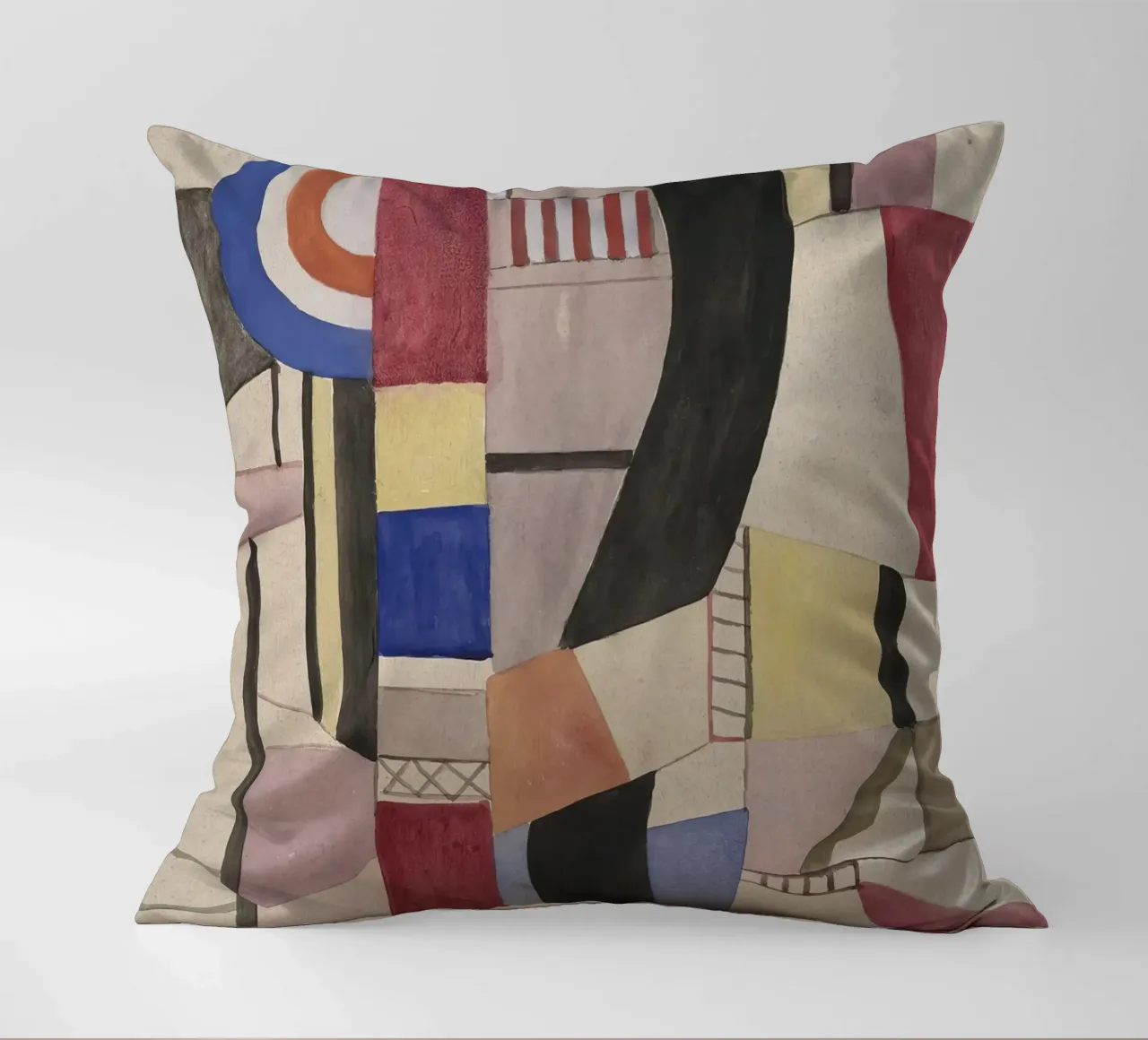 Fernand Léger: Studio per il disco, capolavoro astratto cubista cuscino da NorwesClub