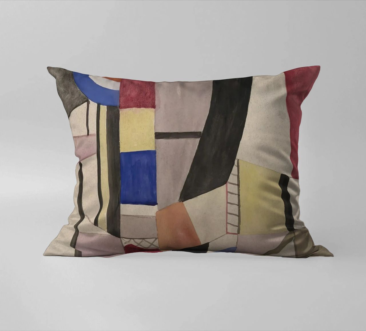 Fernand Léger: Studio per il disco, capolavoro astratto cubista cuscino da NorwesClub