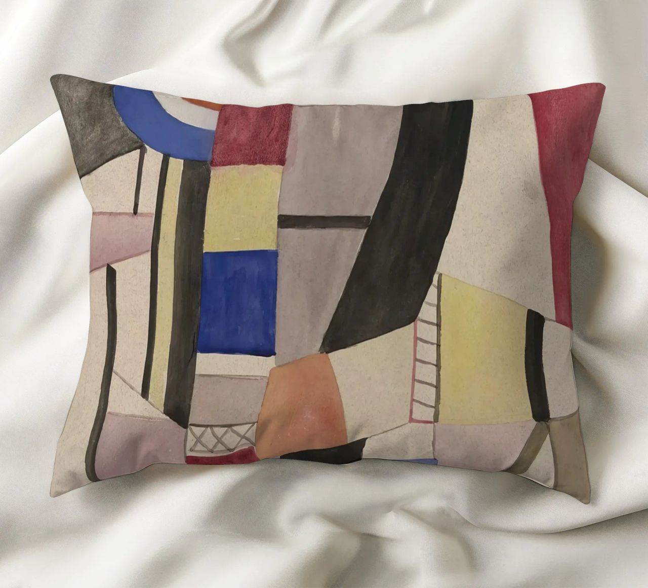 Fernand Léger: Studio per il disco, capolavoro astratto cubista cuscino da NorwesClub