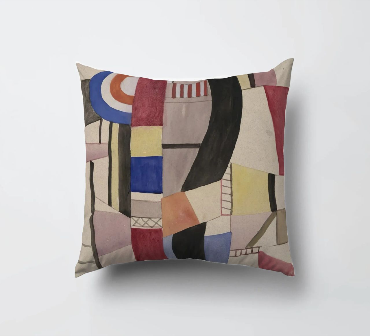 Fernand Léger: Studio per il disco, capolavoro astratto cubista cuscino da NorwesClub