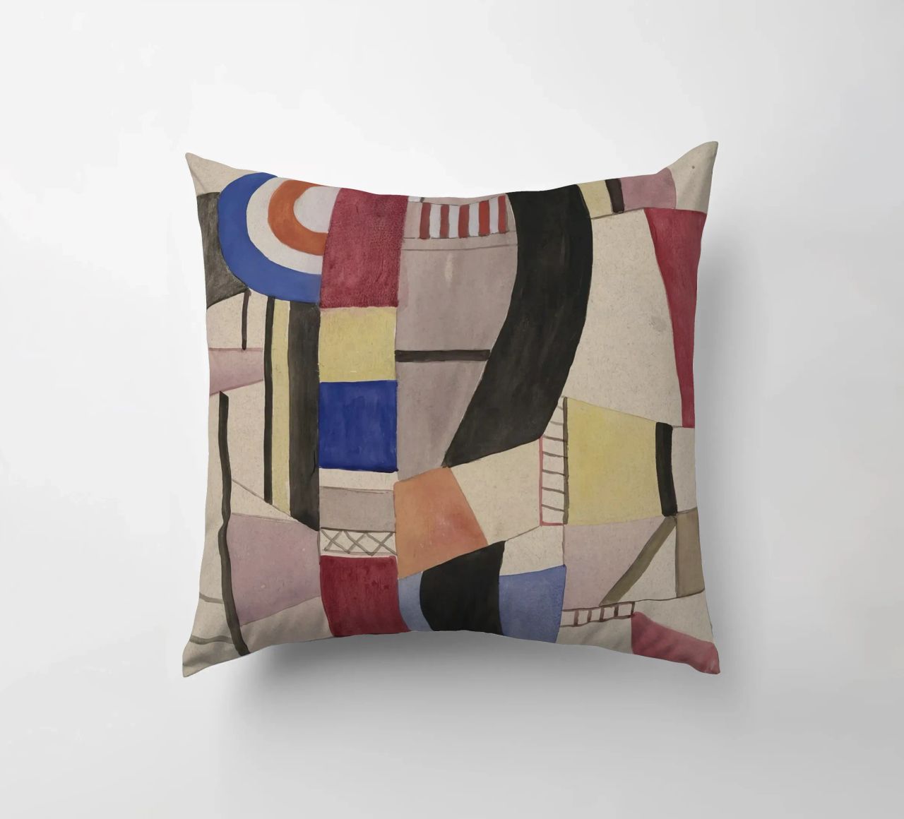 Fernand Léger: Studio per il disco, capolavoro astratto cubista cuscino da NorwesClub