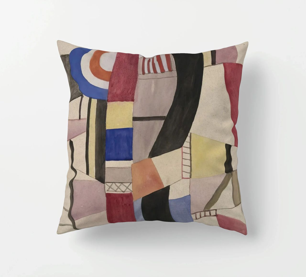 Fernand Léger: Studio per il disco, capolavoro astratto cubista cuscino da NorwesClub