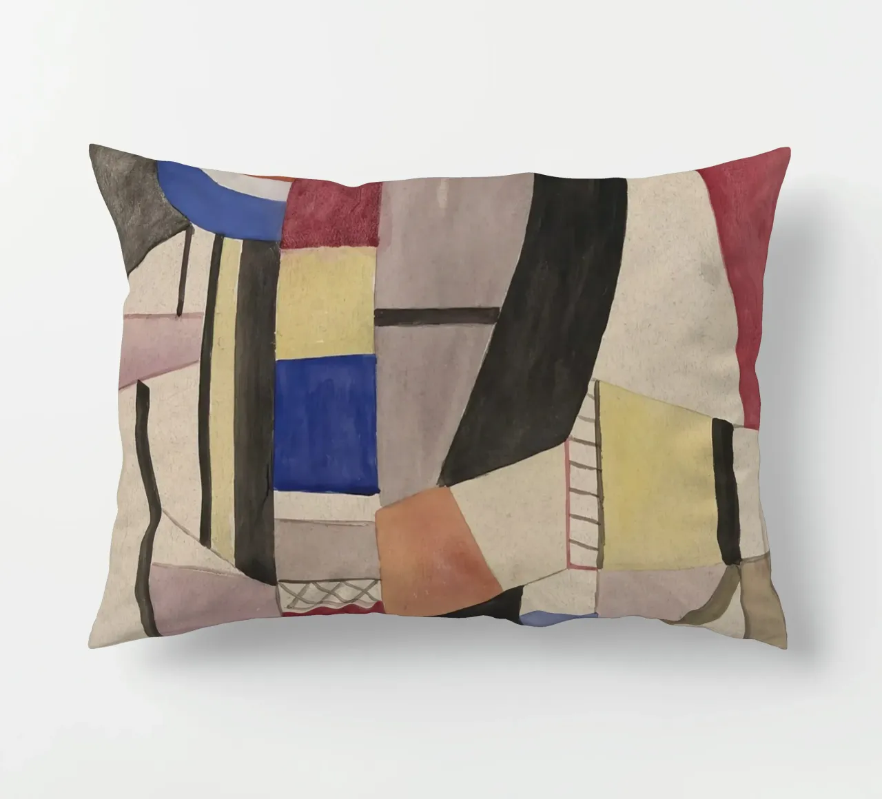 Fernand Léger: Studio per il disco, capolavoro astratto cubista cuscino da NorwesClub