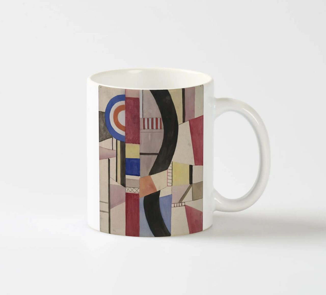Fernand Léger: Study for The Disk, Cubist Abstract Masterpie ceramic mug by NorwesClub