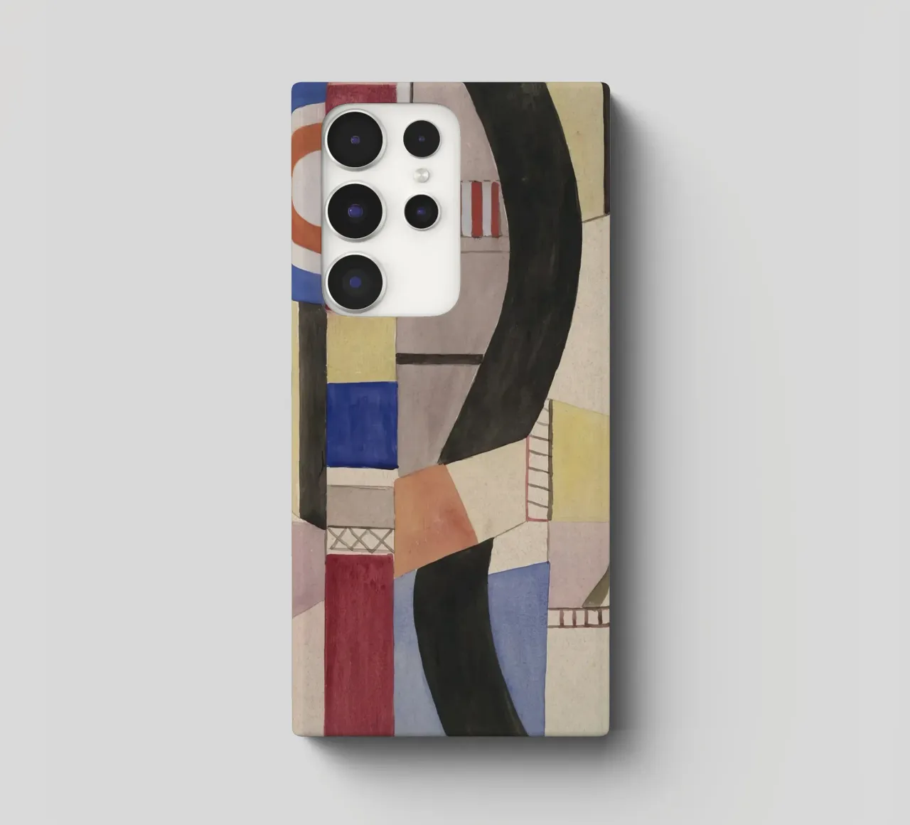 Fernand Léger: Study for The Disk, Cubist Abstract Masterpie samsung phone case by NorwesClub
