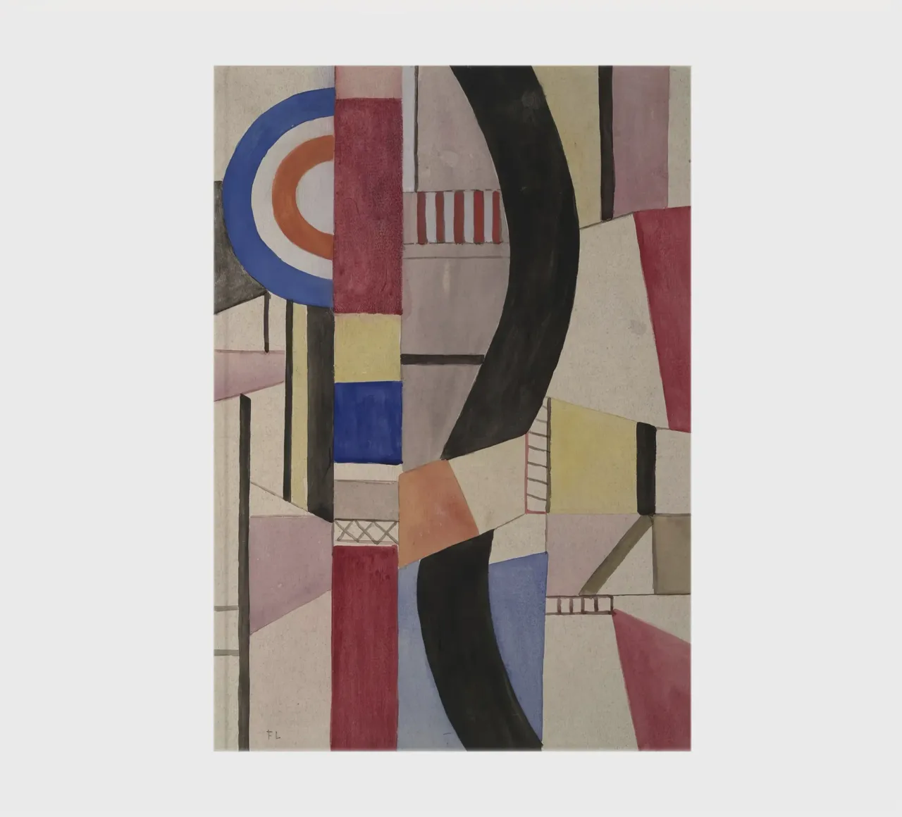Fernand Léger: Study for The Disk, Cubist Abstract Masterpie notebook by NorwesClub