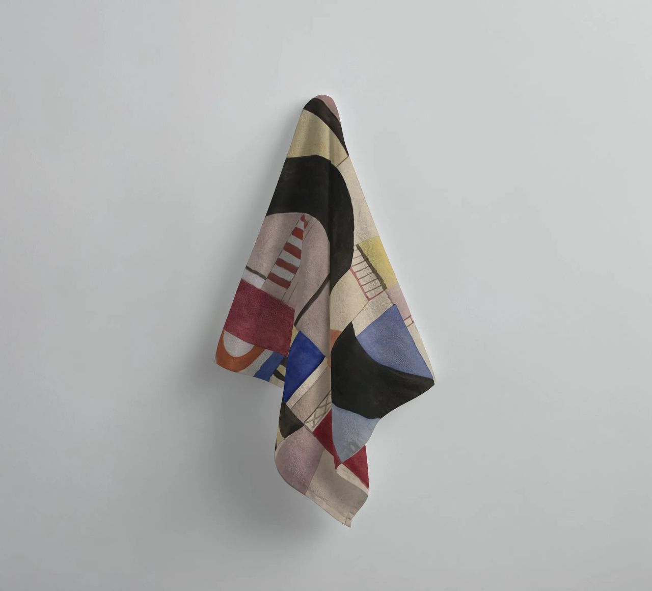 Fernand Léger: Study for The Disk, Cubist Abstract Masterpie towel by NorwesClub