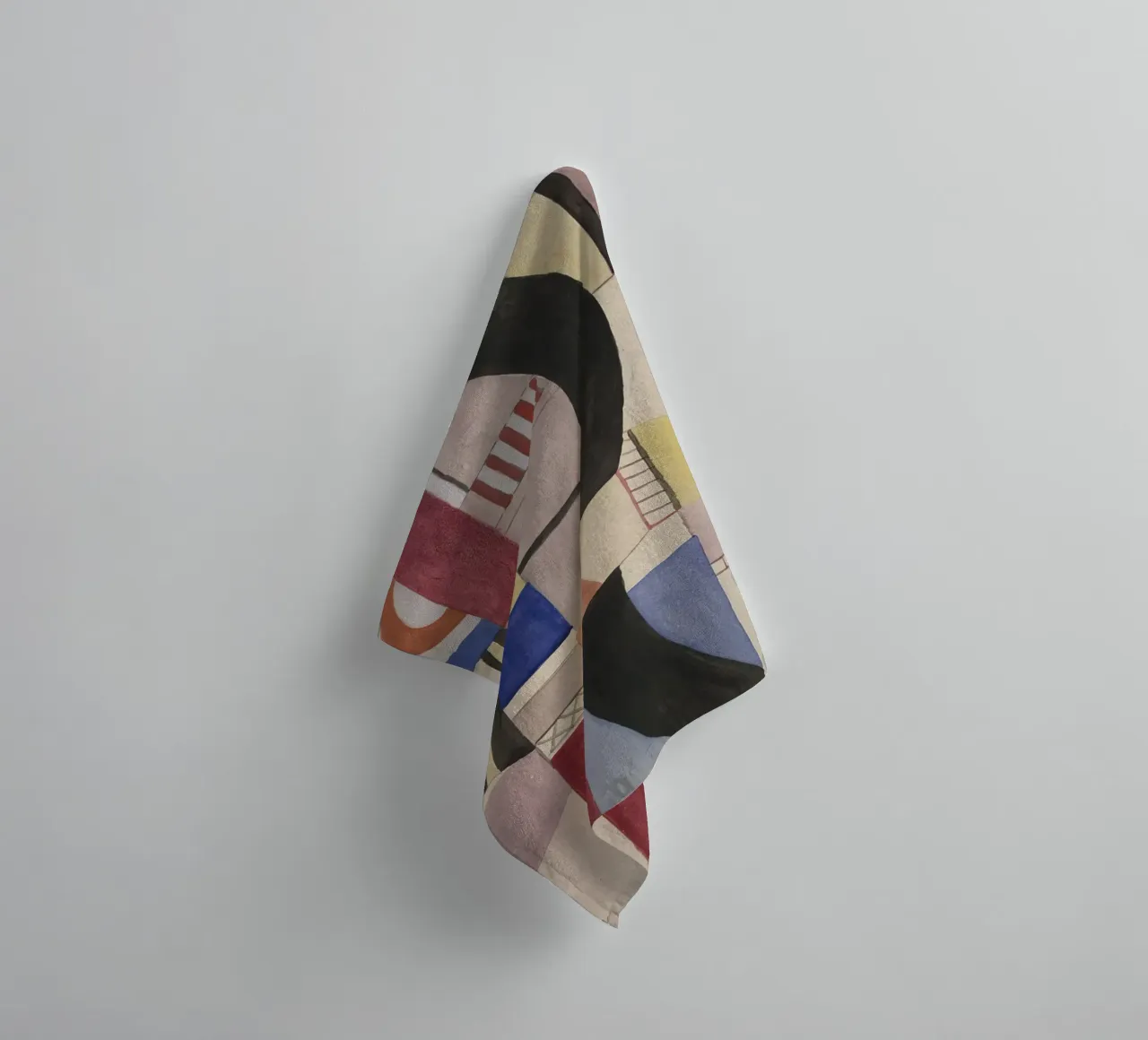 Fernand Léger: Study for The Disk, Cubist Abstract Masterpie towel by NorwesClub