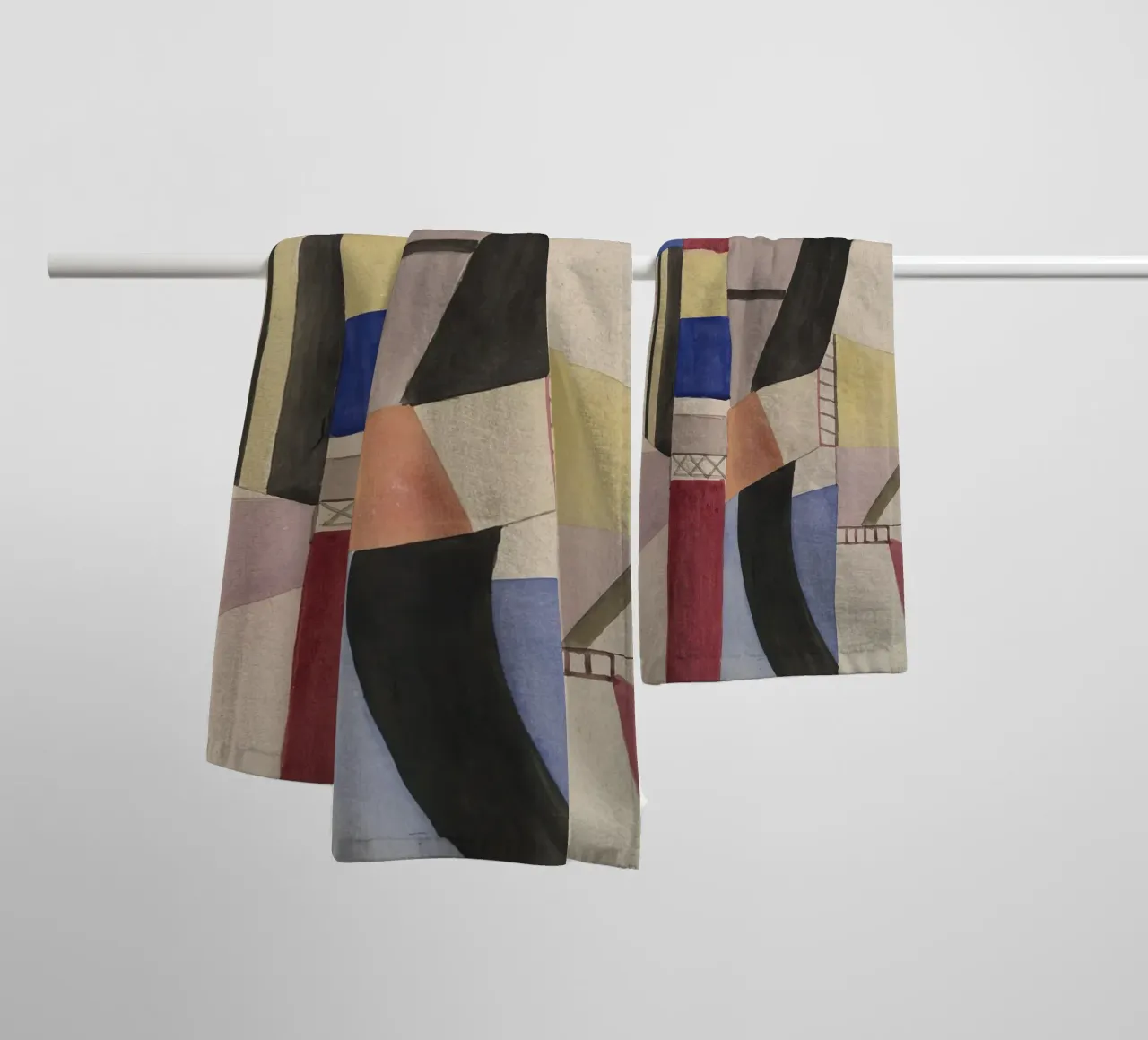 Fernand Léger: Study for The Disk, Cubist Abstract Masterpie towel by NorwesClub
