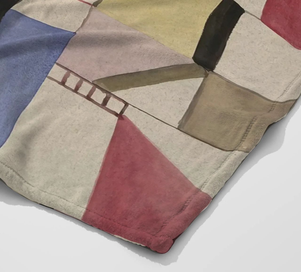 Fernand Léger: Study for The Disk, Cubist Abstract Masterpie fleece blanket by NorwesClub