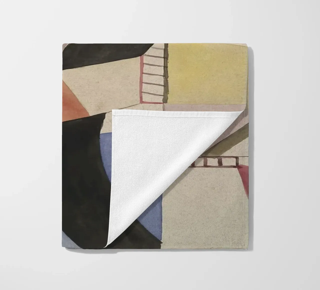 Fernand Léger: Study for The Disk, Cubist Abstract Masterpie beach towel by NorwesClub