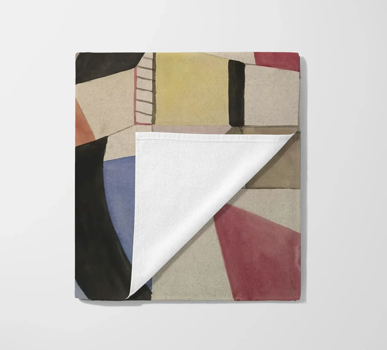 Fernand Léger: Study for The Disk, Cubist Abstract Masterpie beach towel by NorwesClub