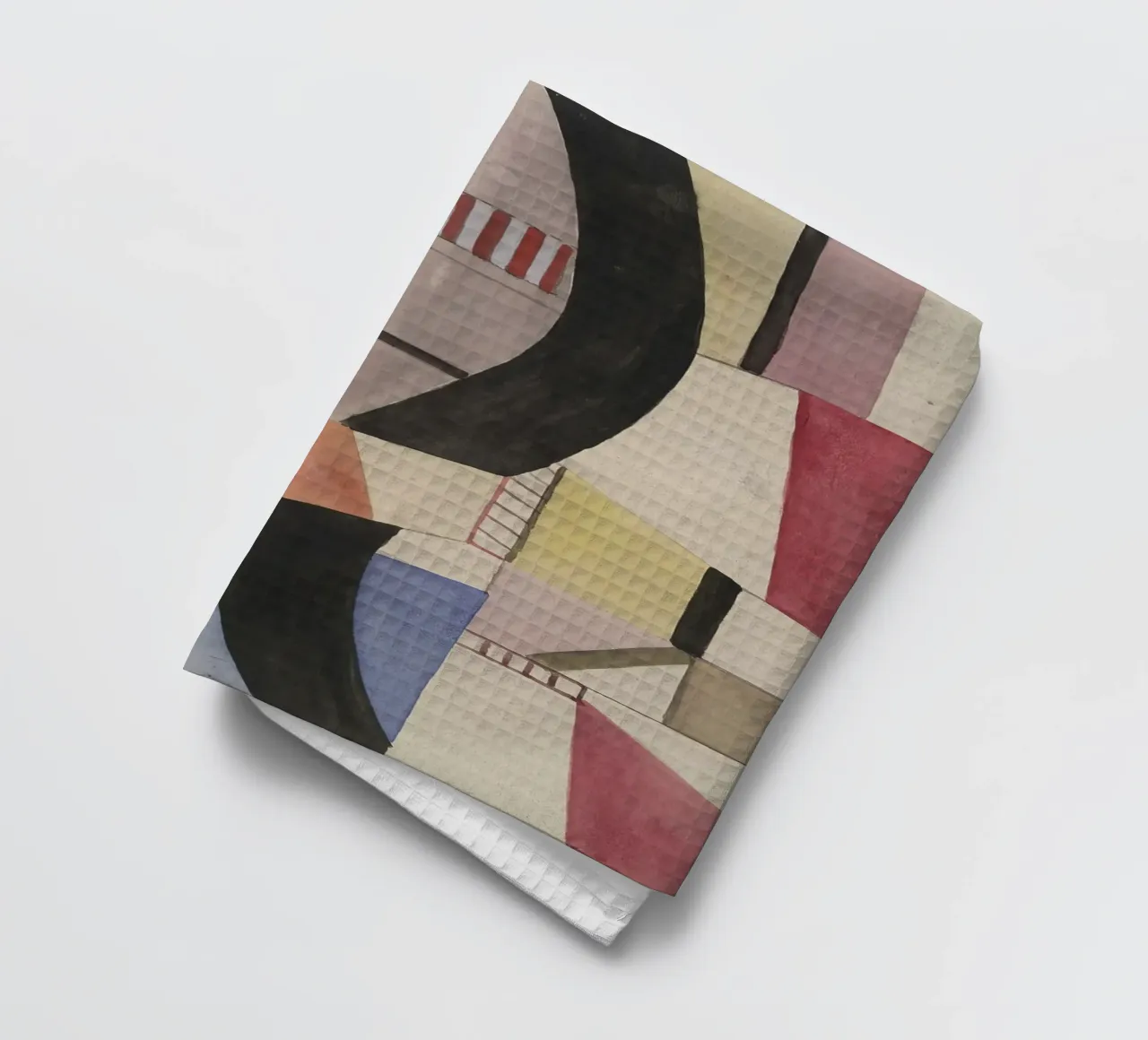 Fernand Léger: Study for The Disk, Cubist Abstract Masterpie tea towel by NorwesClub