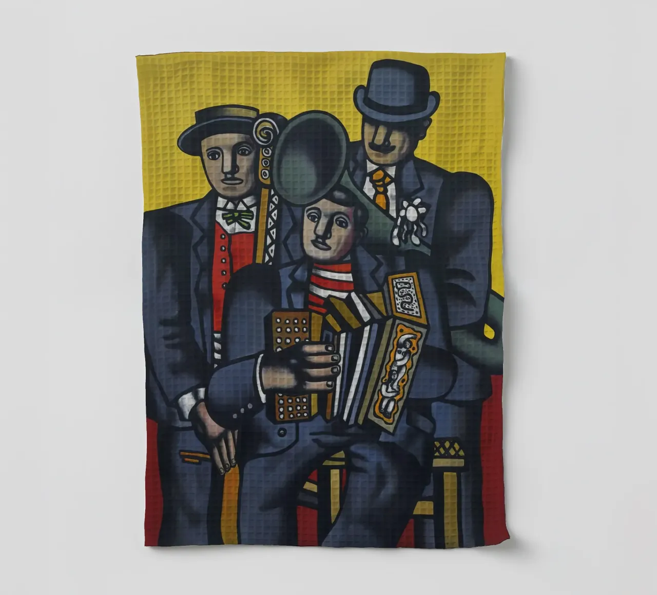 Fernand Léger : Les trois musiciens, maître cubiste de la figuration torchon de NorwesClub