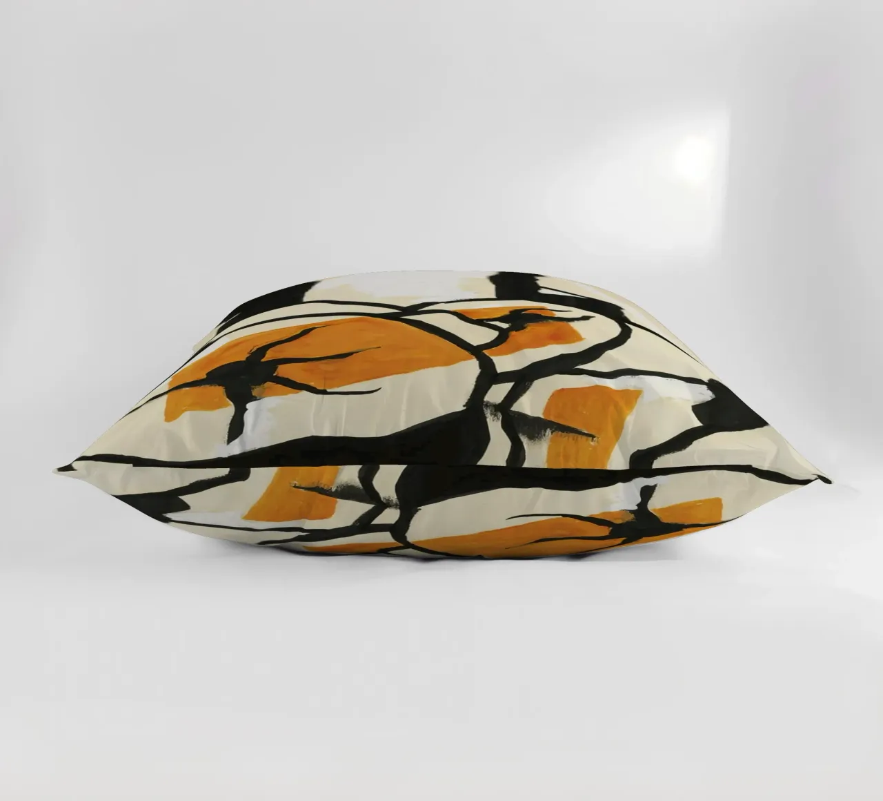Fernand Léger - Trunks of trees, Modernist Art Print, Bold & White decorative cushion by NorwesClub