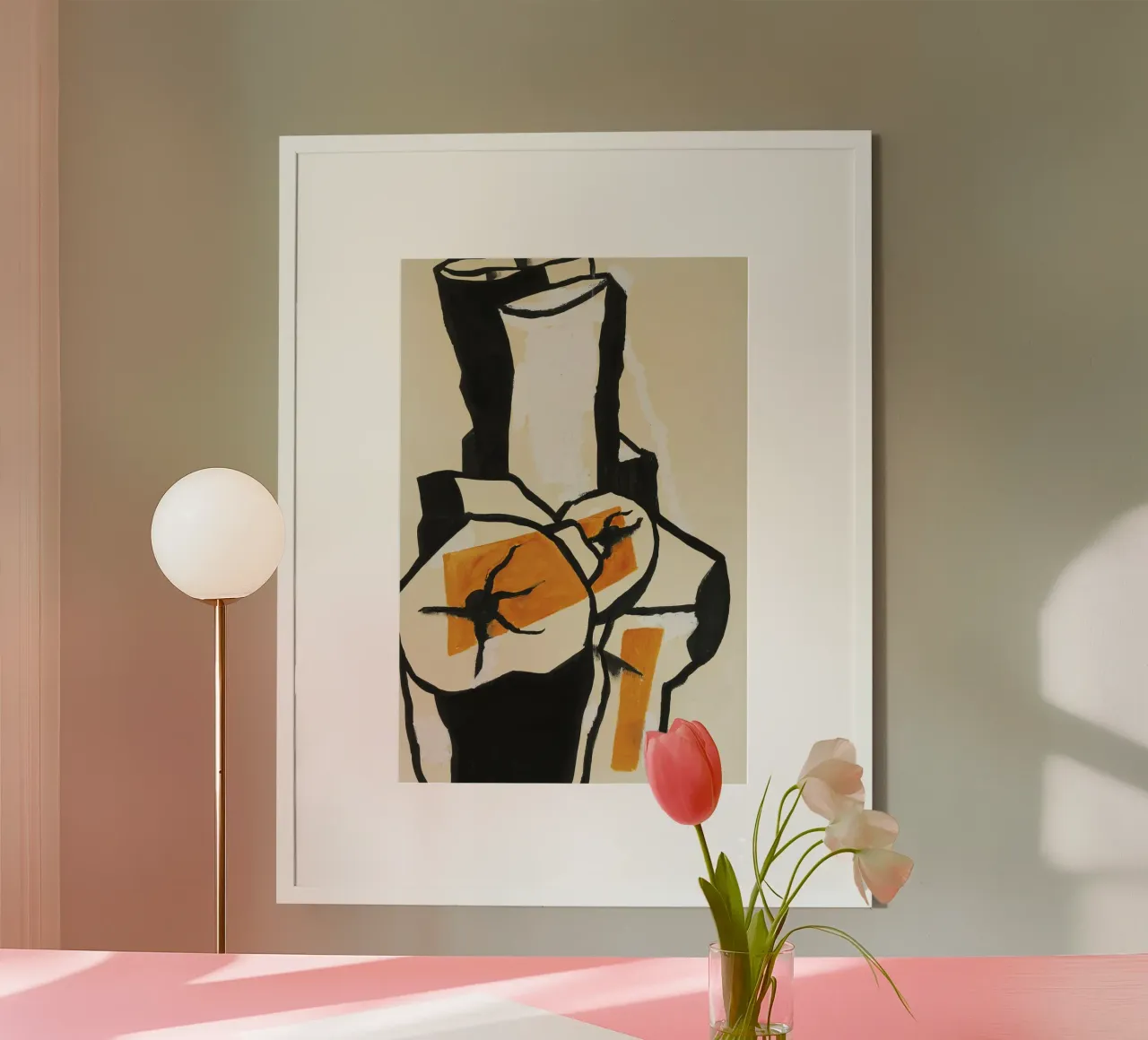 Fernand Léger - Trunks d'arbres, Modernist Art Print, Bold & hahnemühle de NorwesClub