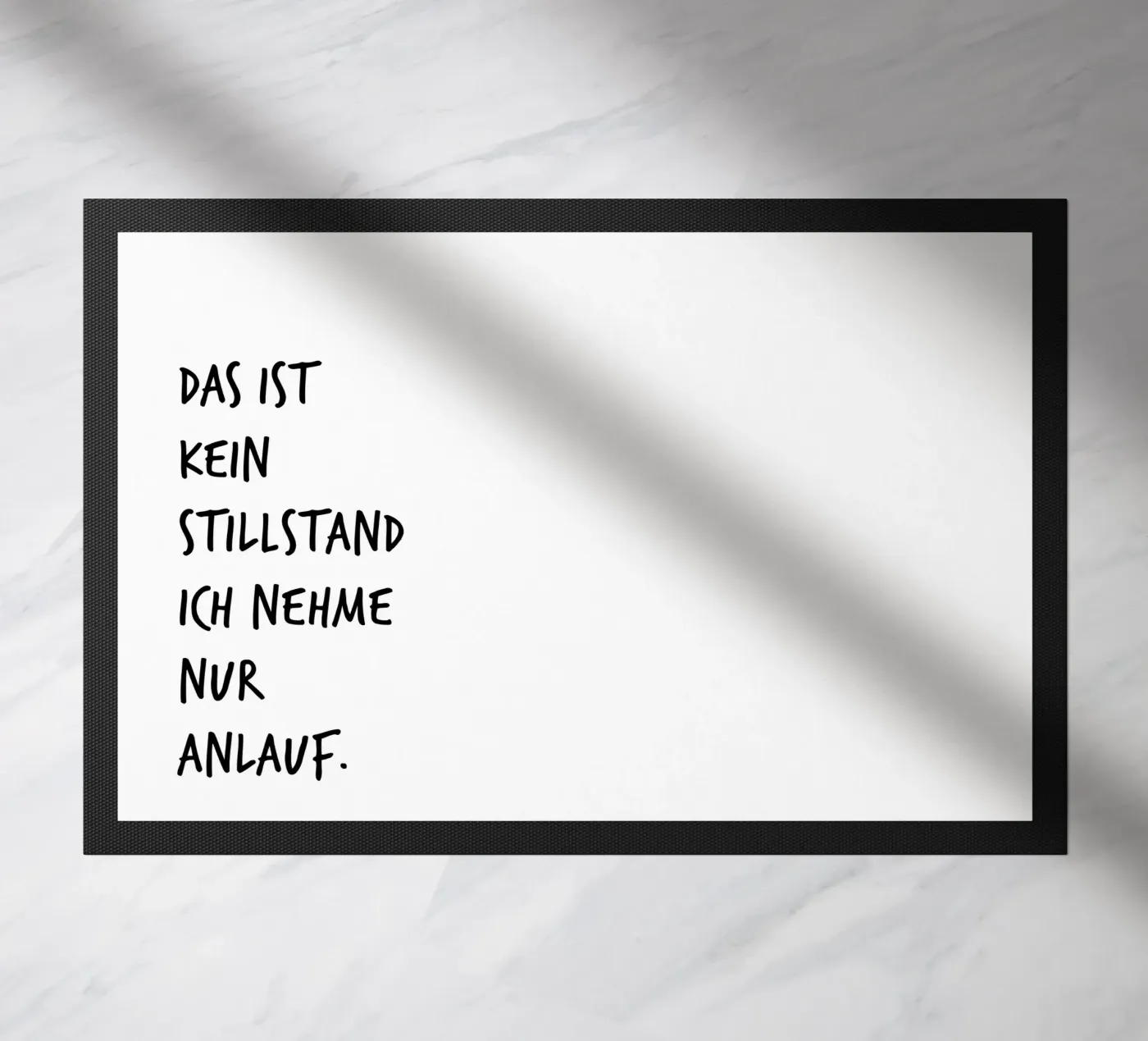 start-up deurmat van FRICKE DESIGN