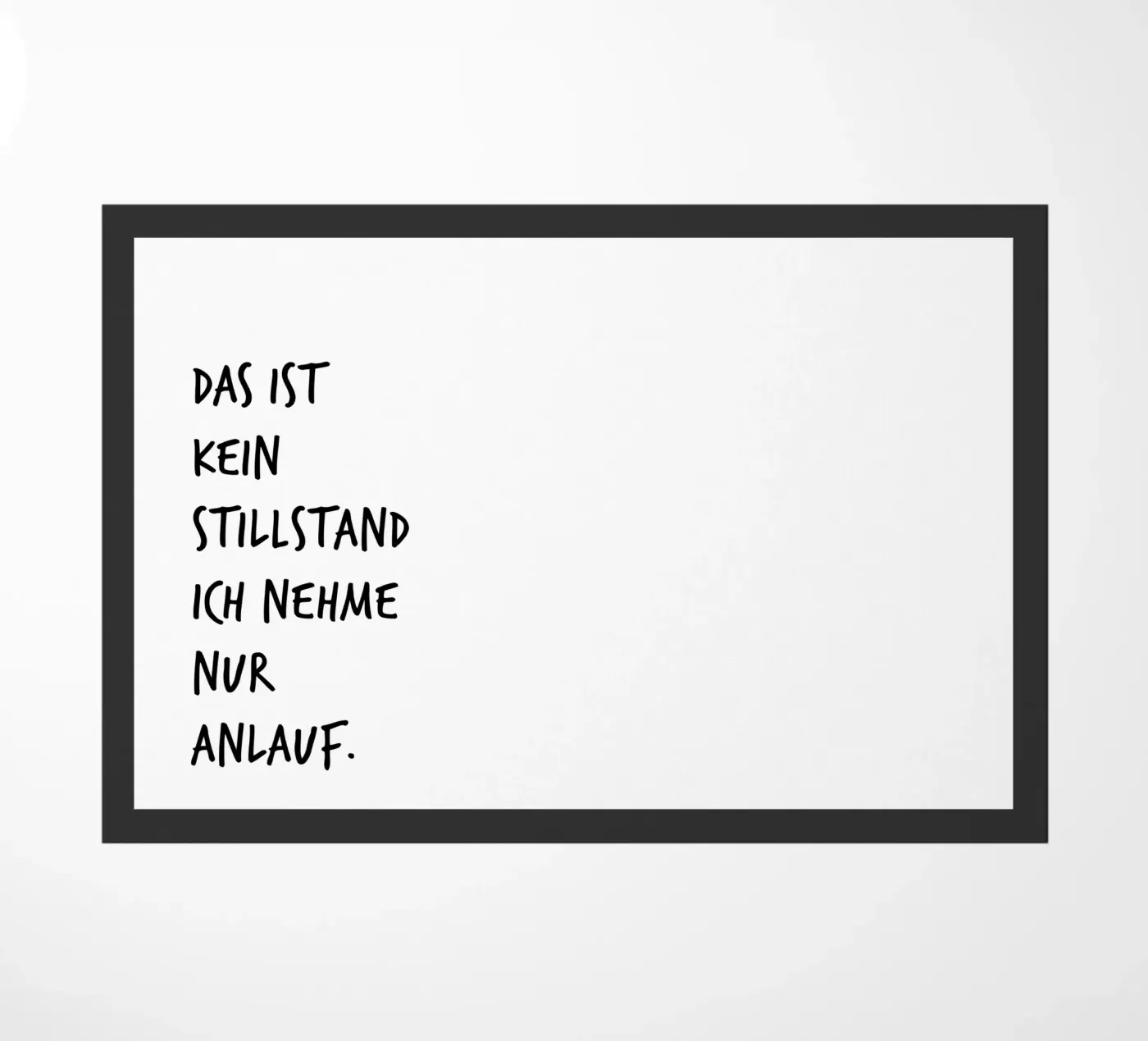 start-up deurmat van FRICKE DESIGN