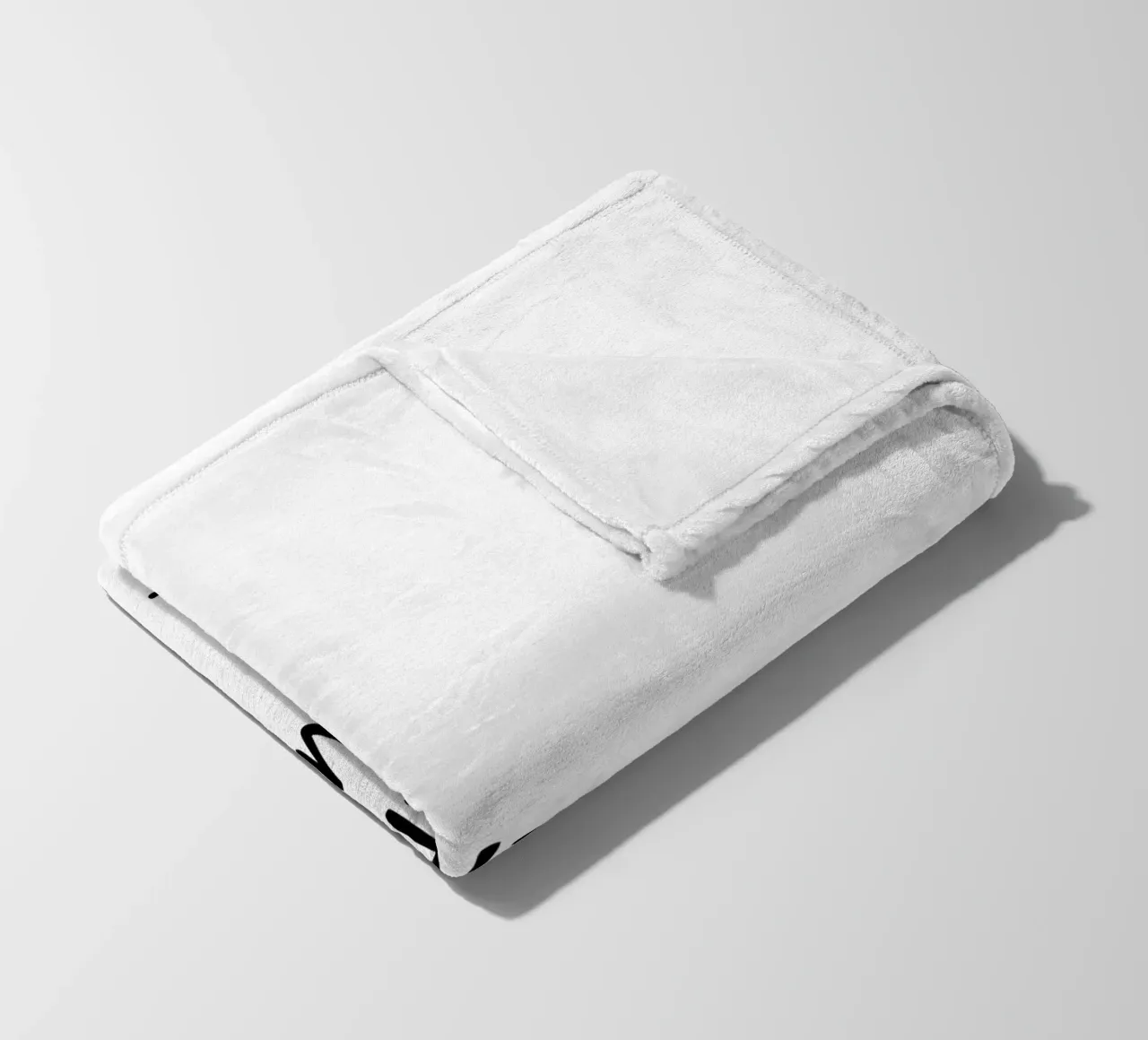 Anlauf. Fleecedecke von FRICKE DESIGN