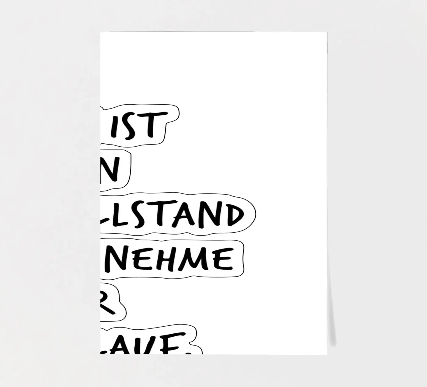 start-up sticker sheet by FRICKE DESIGN