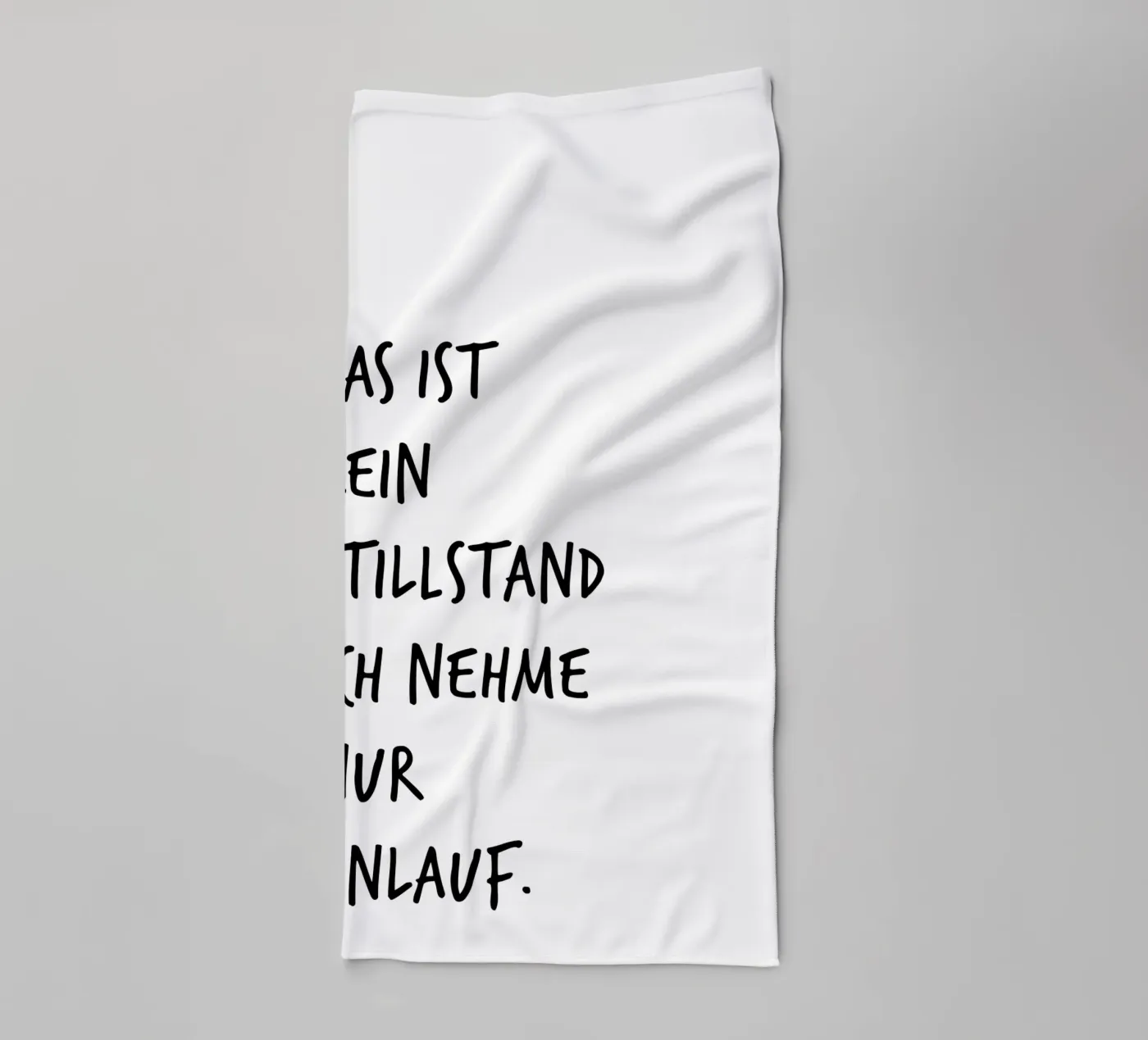 aanloop badhanddoek van FRICKE DESIGN