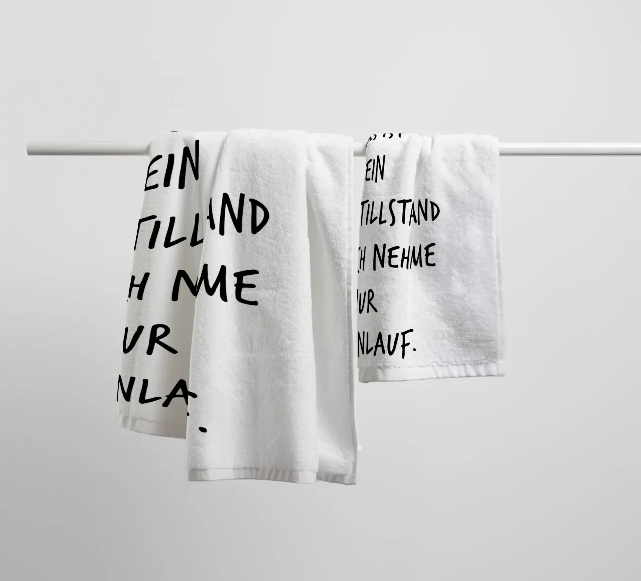 aanloop badhanddoek van FRICKE DESIGN