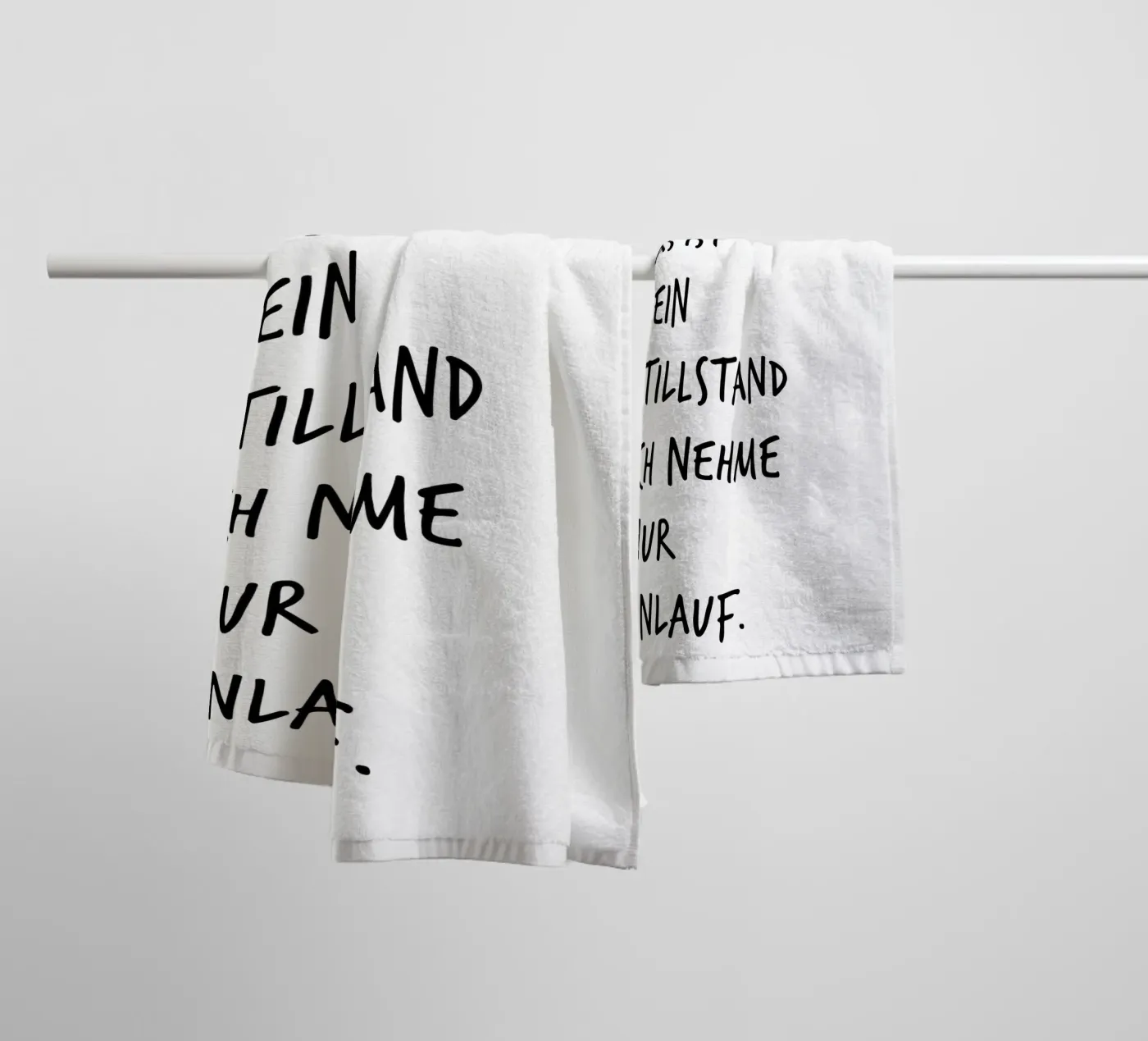 aanloop badhanddoek van FRICKE DESIGN