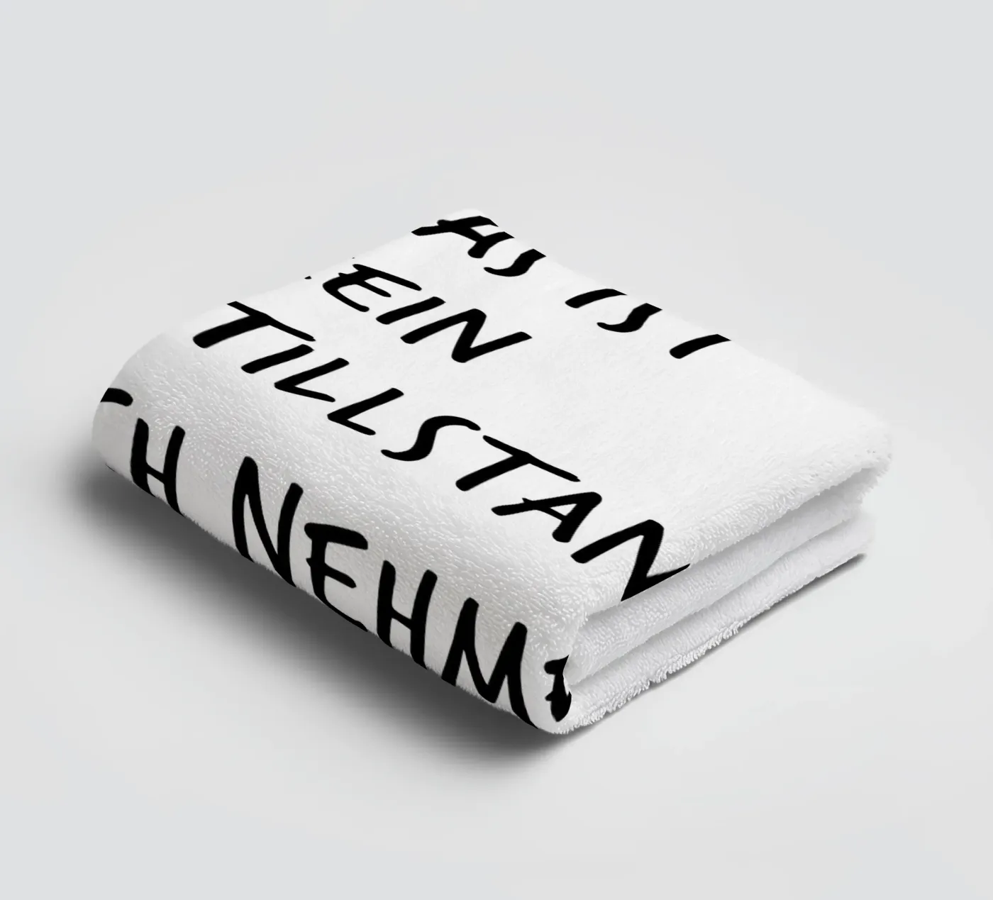 aanloop badhanddoek van FRICKE DESIGN