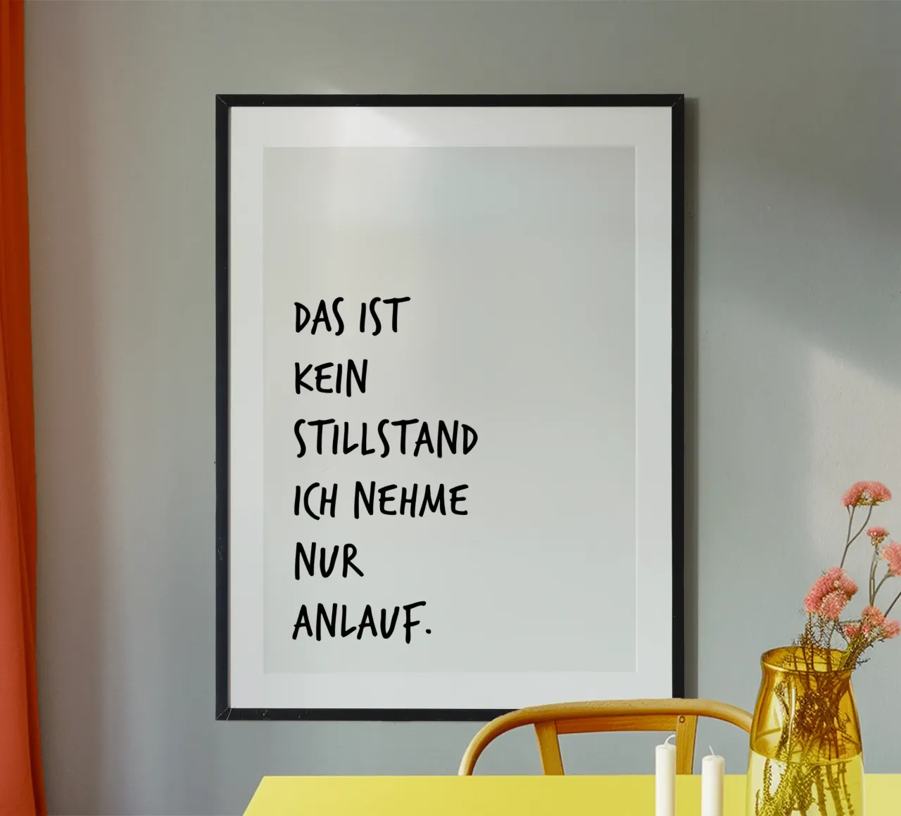 Opstarten. poster van FRICKE DESIGN