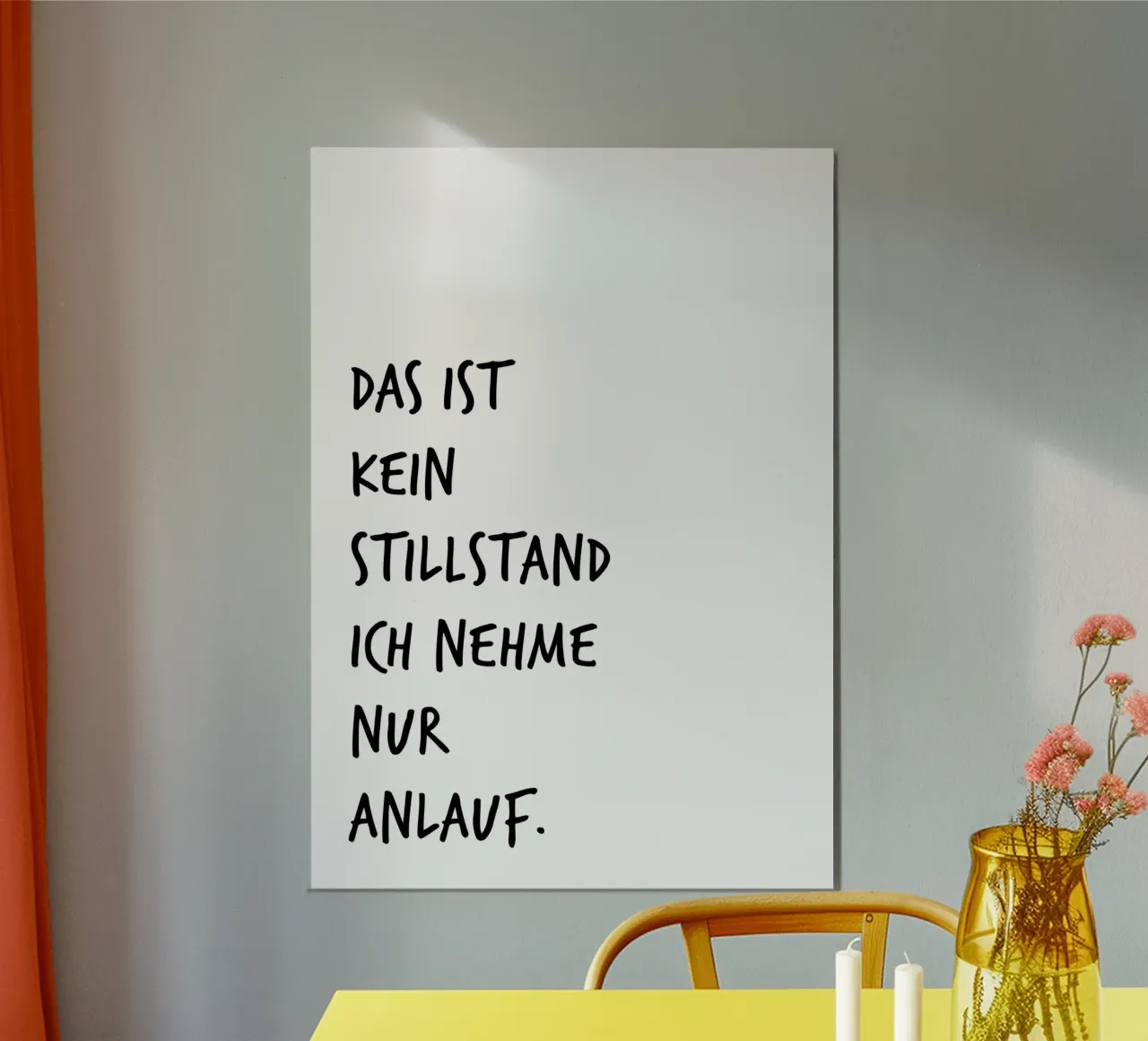 Opstarten. poster van FRICKE DESIGN