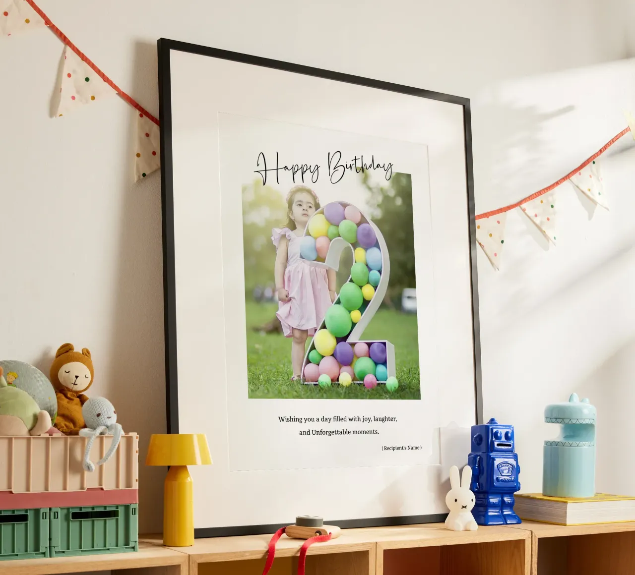 Regali di compleanno personalizzati poster con telaio in alluminio da NEWEST CUSTOM SHOP