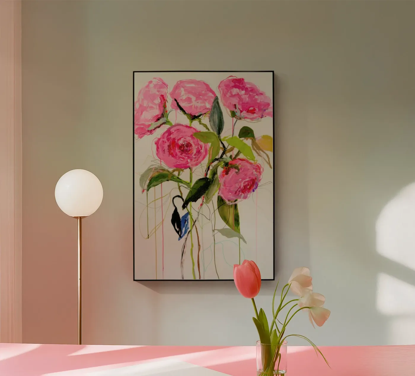 Rose Magenta plexiglass da Leigh Viner