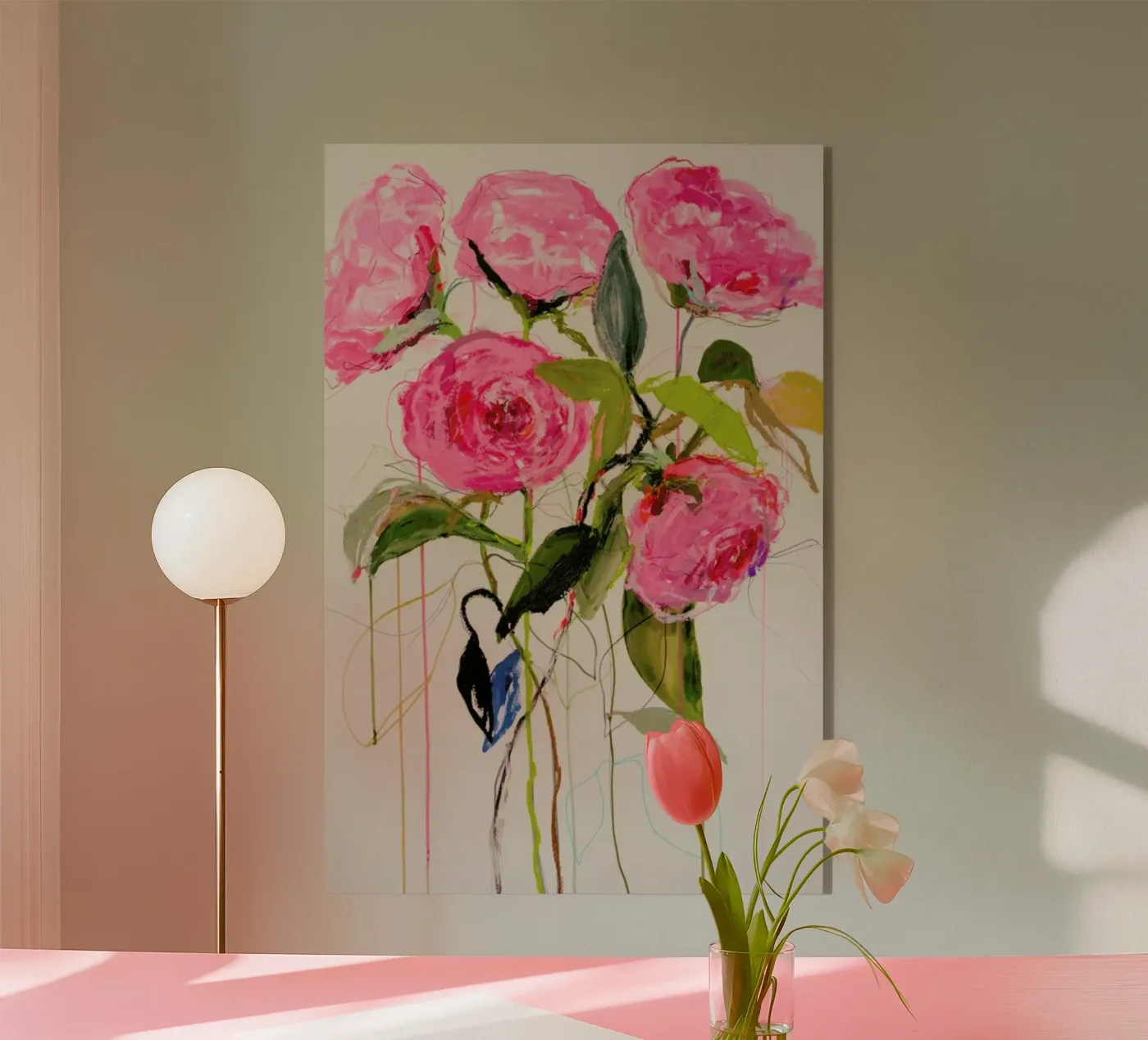 Rose Magenta plexiglass da Leigh Viner
