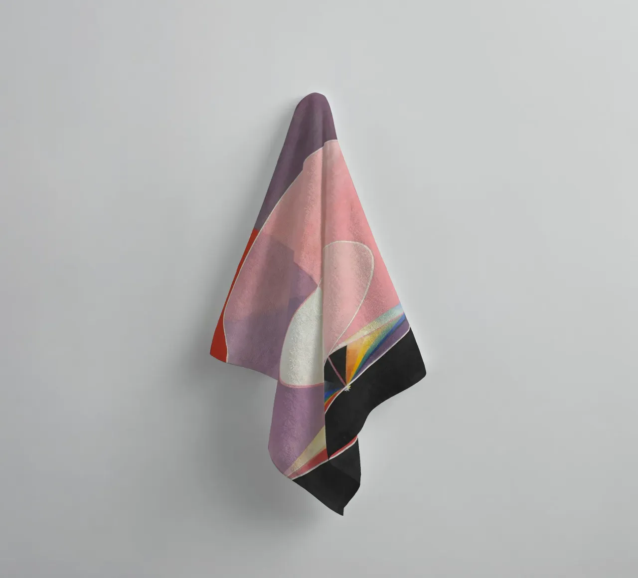Hilma af Klint "Doves No. 2" | Abstract Spiritual Harmony Ar towel by NorwesClub