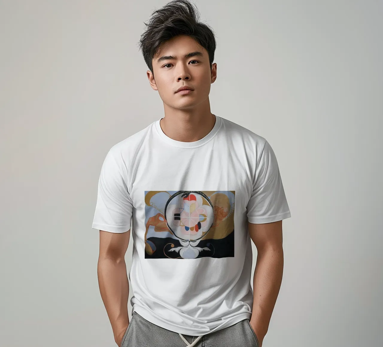 Hilma af Klint "Evolution" | Mystische abstrakte Transformatio T-Shirt von NorwesClub