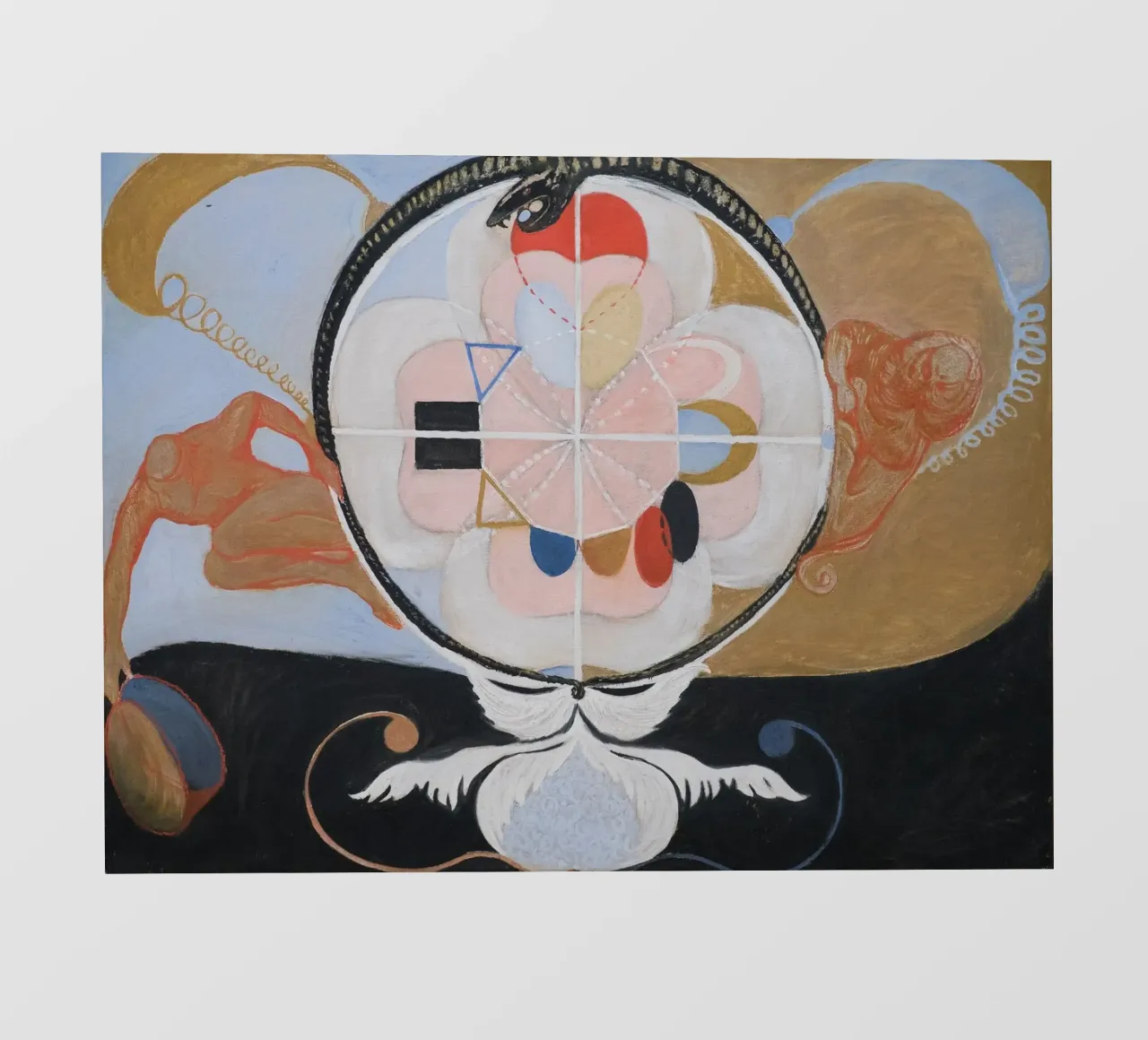 Hilma af Klint "Evolución" | Transformación mística abstracta lonas publicitarias de NorwesClub