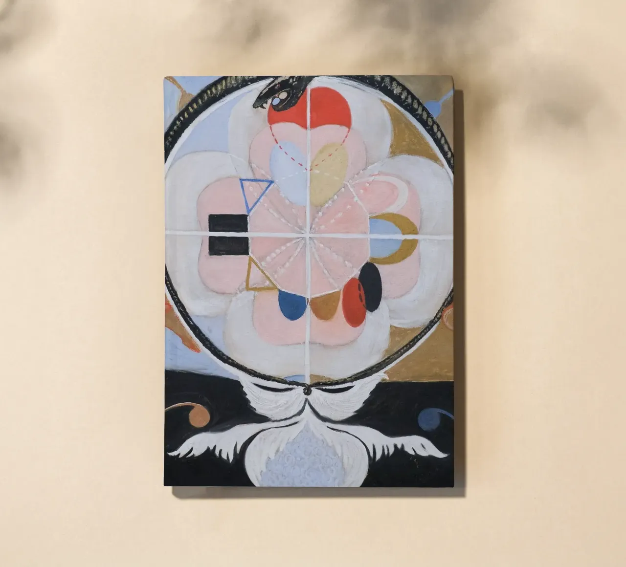 Hilma af Klint "Evolution" | Mystical Abstract Transformatio notebook by NorwesClub