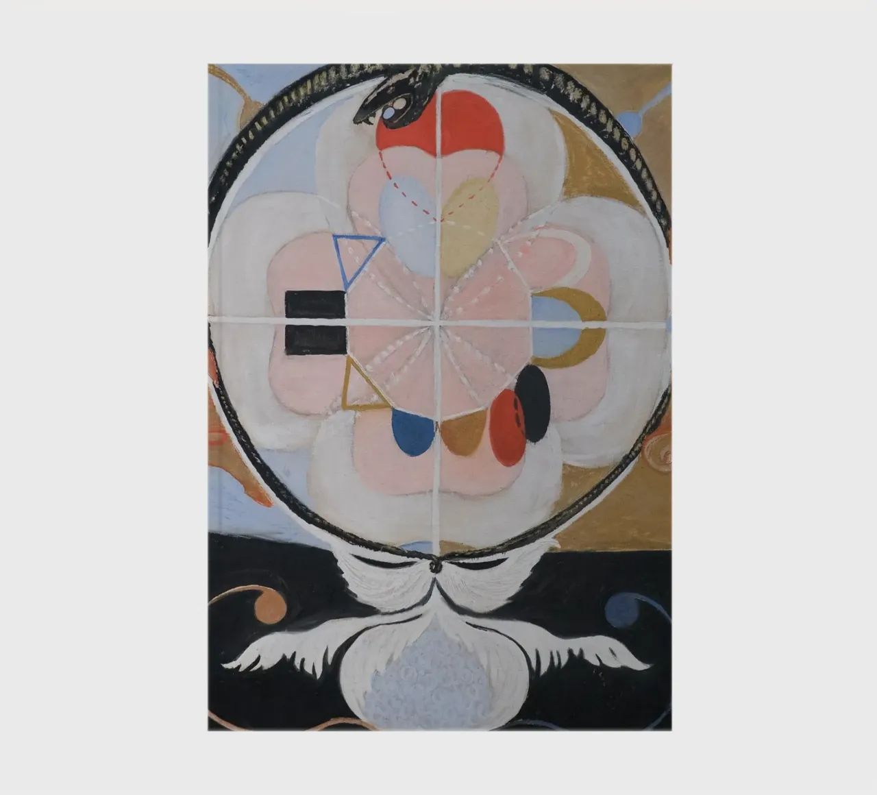 Hilma af Klint "Evolution" | Mystical Abstract Transformatio notebook by NorwesClub