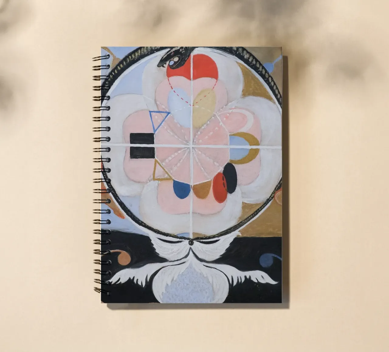 Hilma af Klint "Evolution" | Trasformazione mistica astratta diario ad anelli da NorwesClub