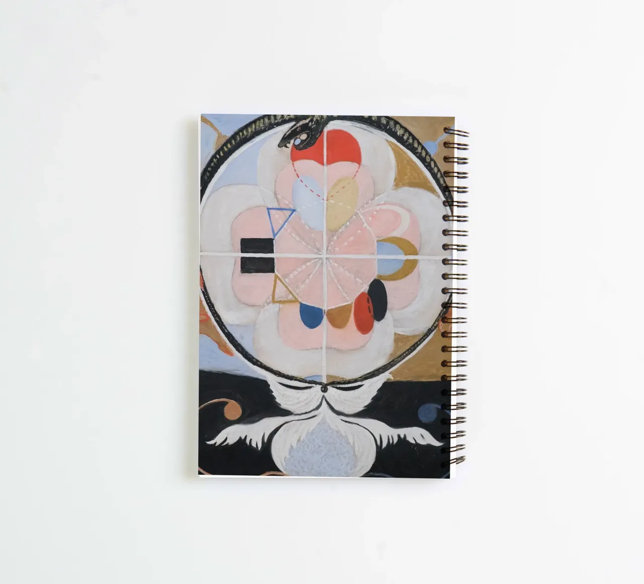 Hilma af Klint "Evolution" | Trasformazione mistica astratta diario ad anelli da NorwesClub