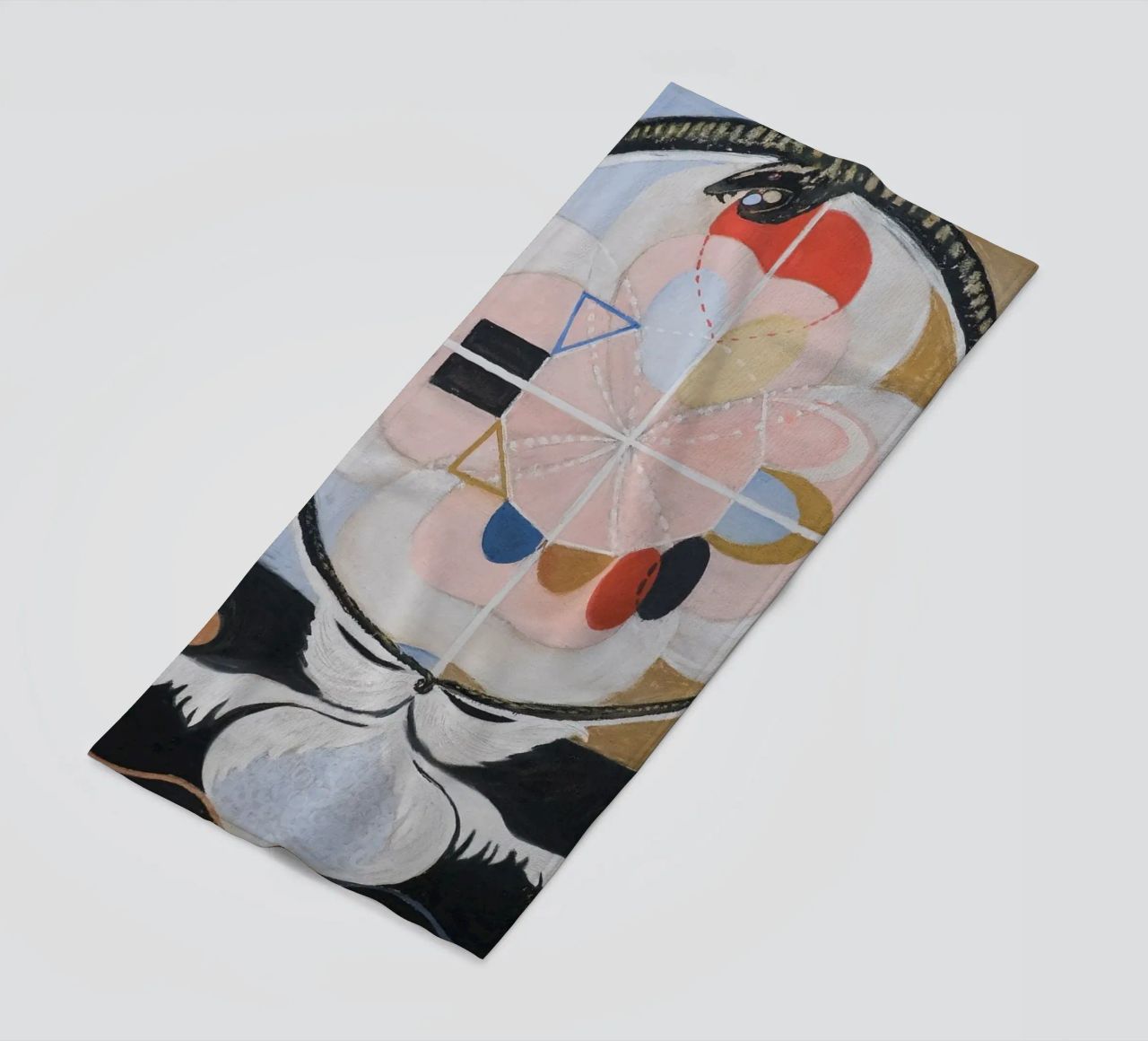 Hilma af Klint "Evolution" | Trasformazione mistica astratta telo mare da NorwesClub