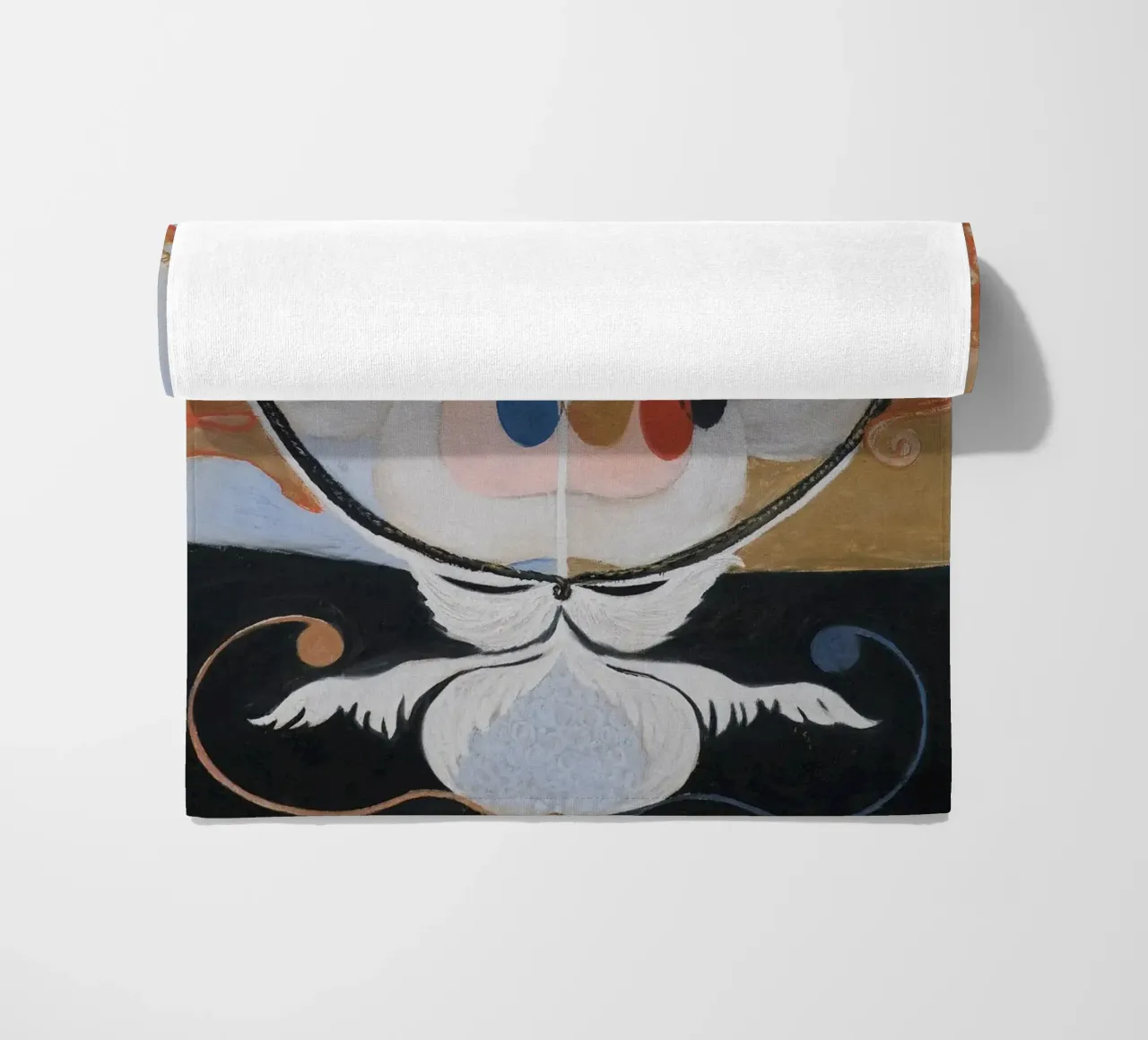 Hilma af Klint "Evolution" | Mystische abstrakte Transformatio Strandtuch von NorwesClub