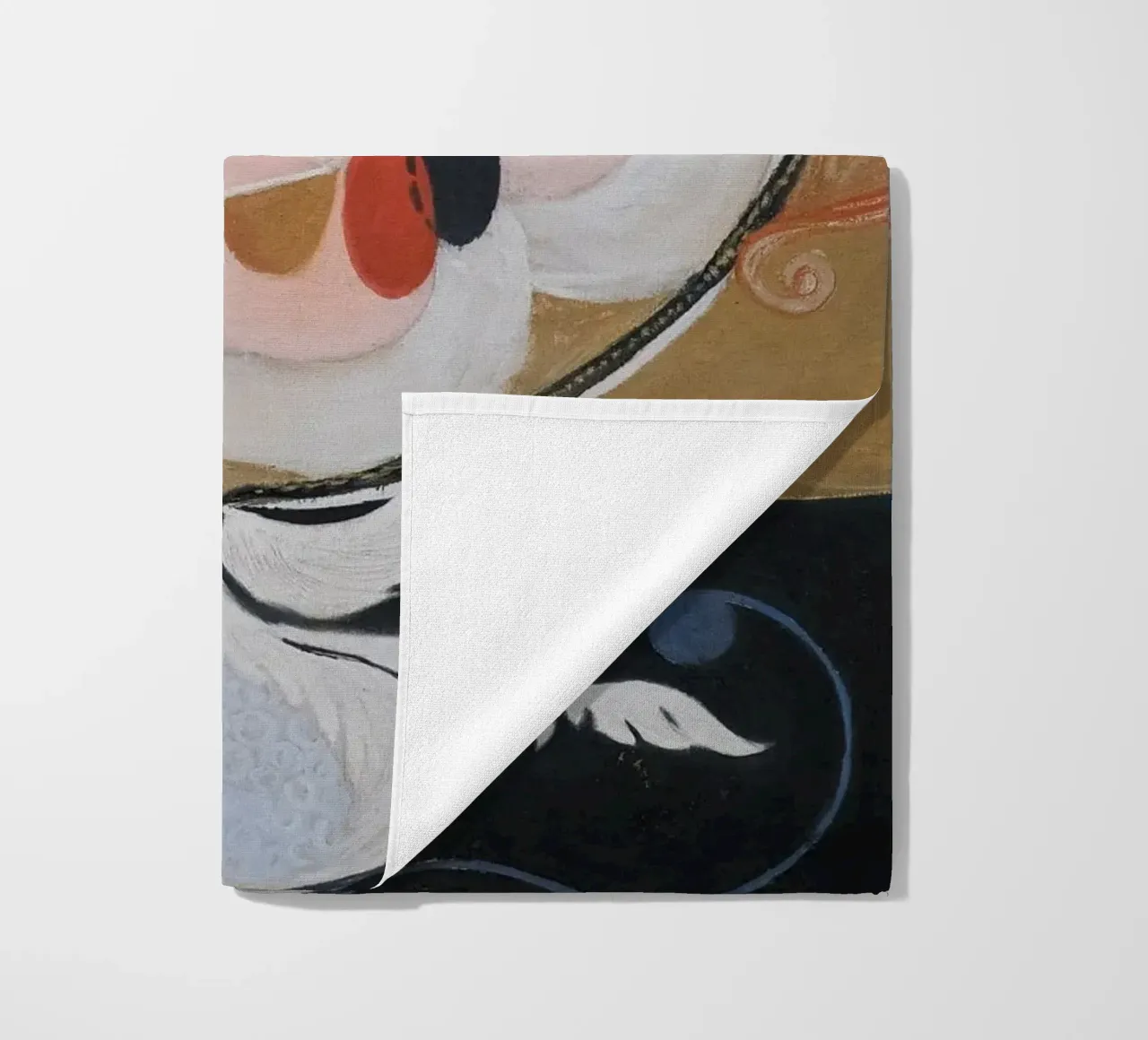 Hilma af Klint "Evolution" | Mystische abstrakte Transformatio Strandtuch von NorwesClub