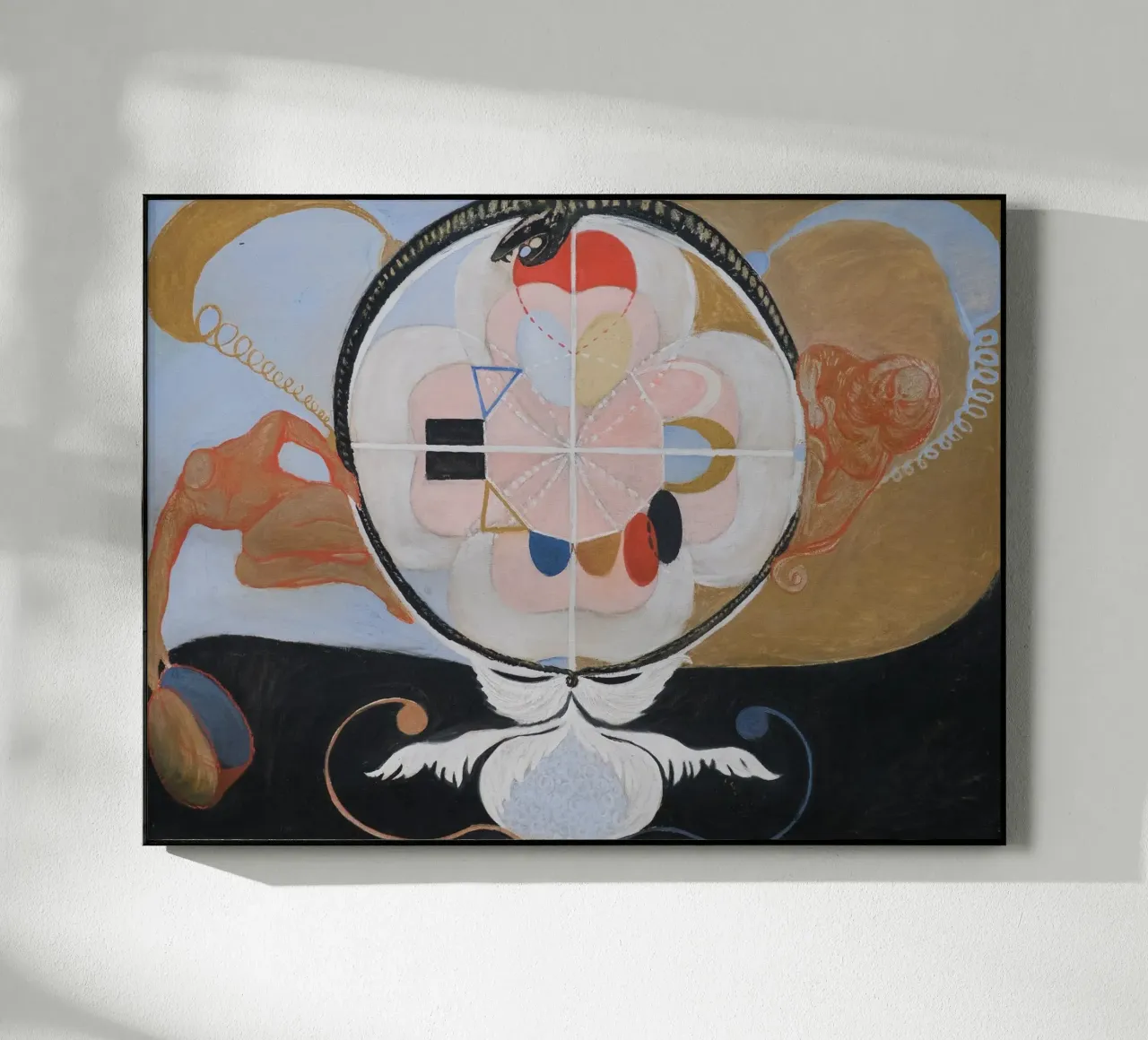Hilma af Klint "Evolution" | Mystische abstrakte Transformatio Acryl-Glas von NorwesClub