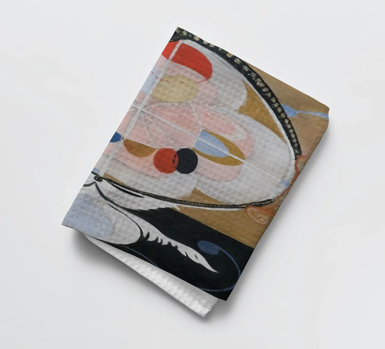 Hilma af Klint "Evolución" | Transformación mística abstracta paño de cocina de NorwesClub