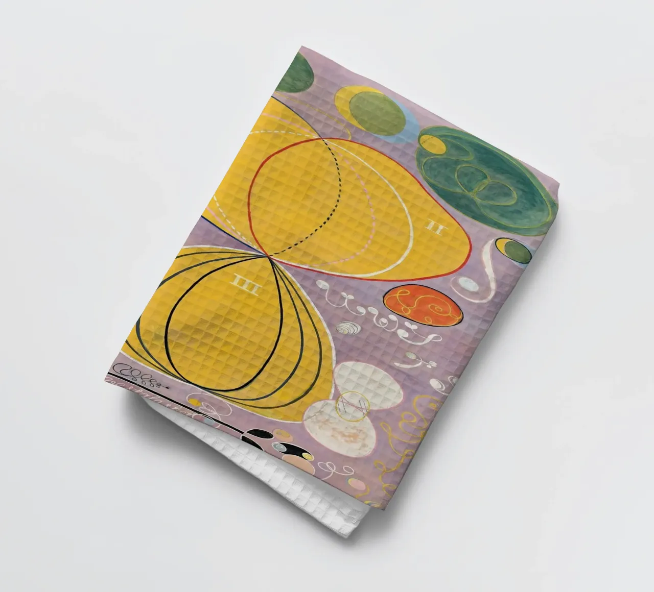 Hilma af Klint "Erwachsensein" | Abstrakter spiritueller Lebenszyklus A Geschirrtuch von NorwesClub