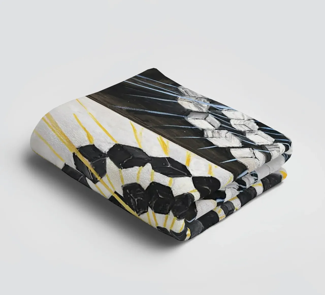Hilma af Klint - The Swan: Abstract Duality, Spiritual Art, towel by NorwesClub